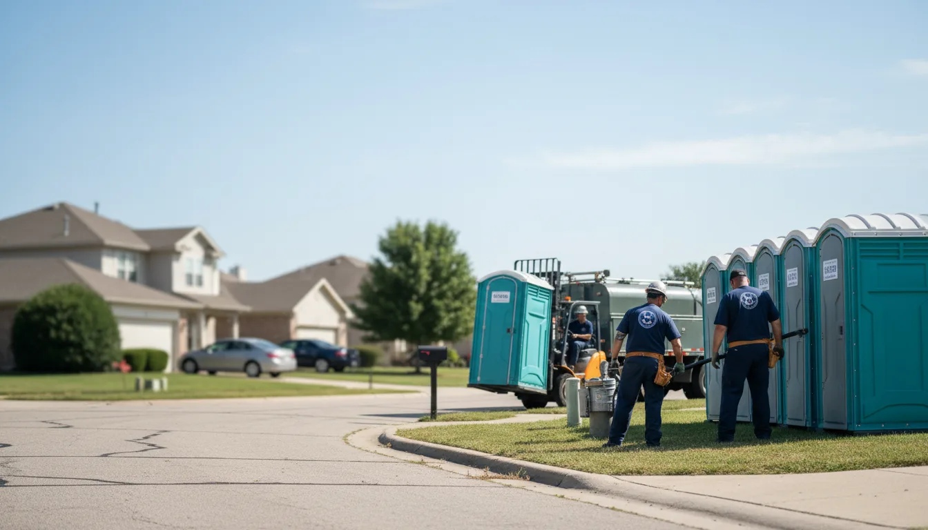 Porta Potty Rental in Mannford, OK near me
